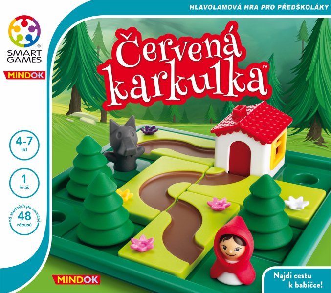 Smart Games Červená čiapočka, 48 rébusov