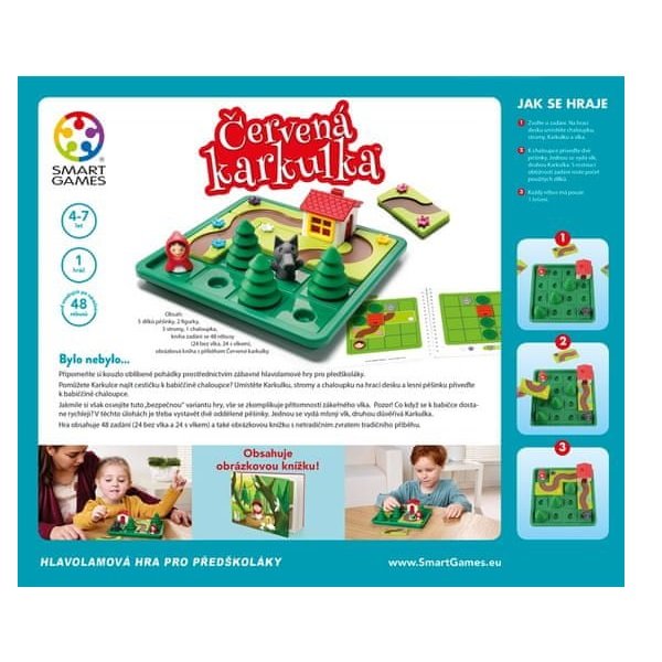 Smart Games Červená čiapočka, 48 rébusov