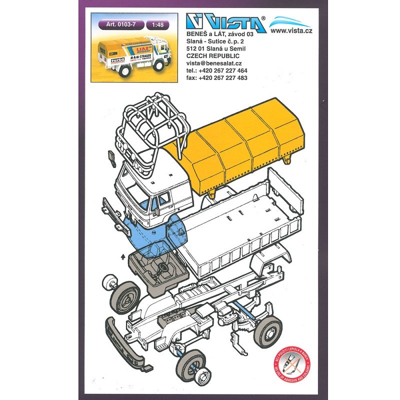Model Liaz Dakar 100.55 D