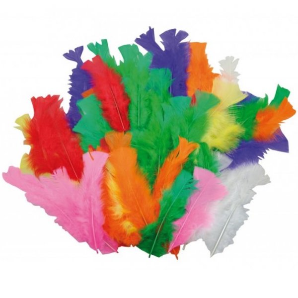 Playbox Perie pastelové, 60 ks
