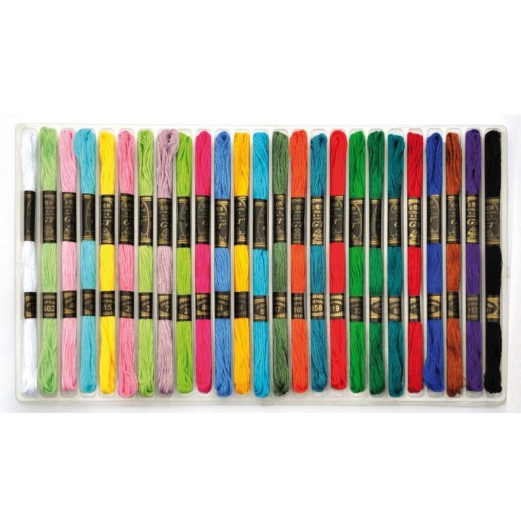 Playbox Sada bavlniek, 25 ks
