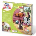 FIMO Kids Form & Play Modelovacia sada zvieratá, 4x42 g