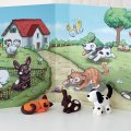 FIMO Kids Form & Play Modelovacia sada zvieratá, 4x42 g