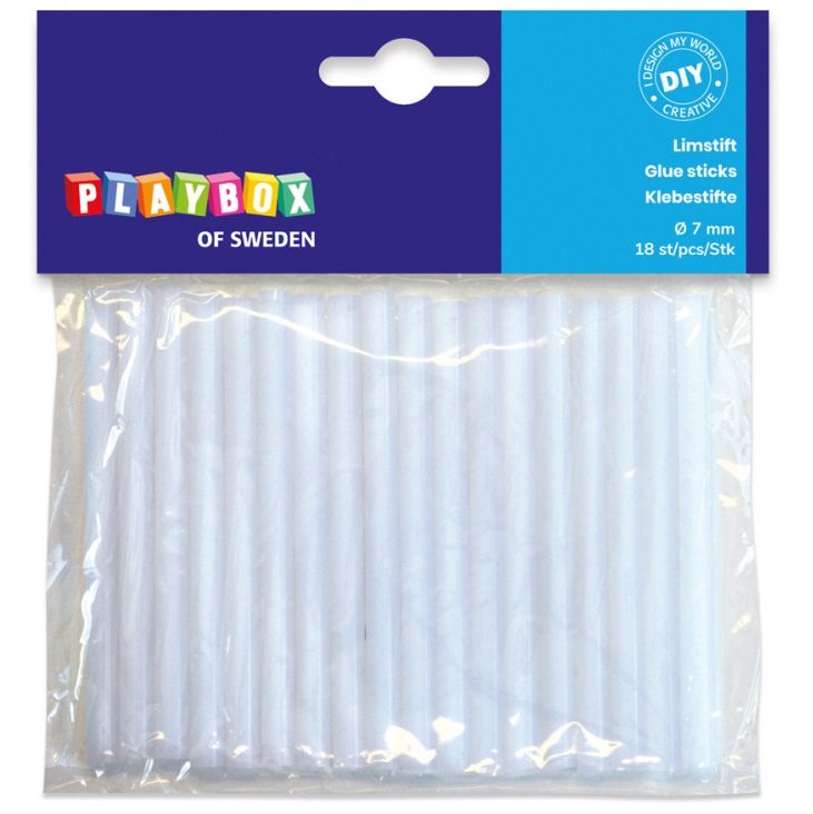 Playbox Tavná pištoľ nahradná náplň 18 ks, 7 mm