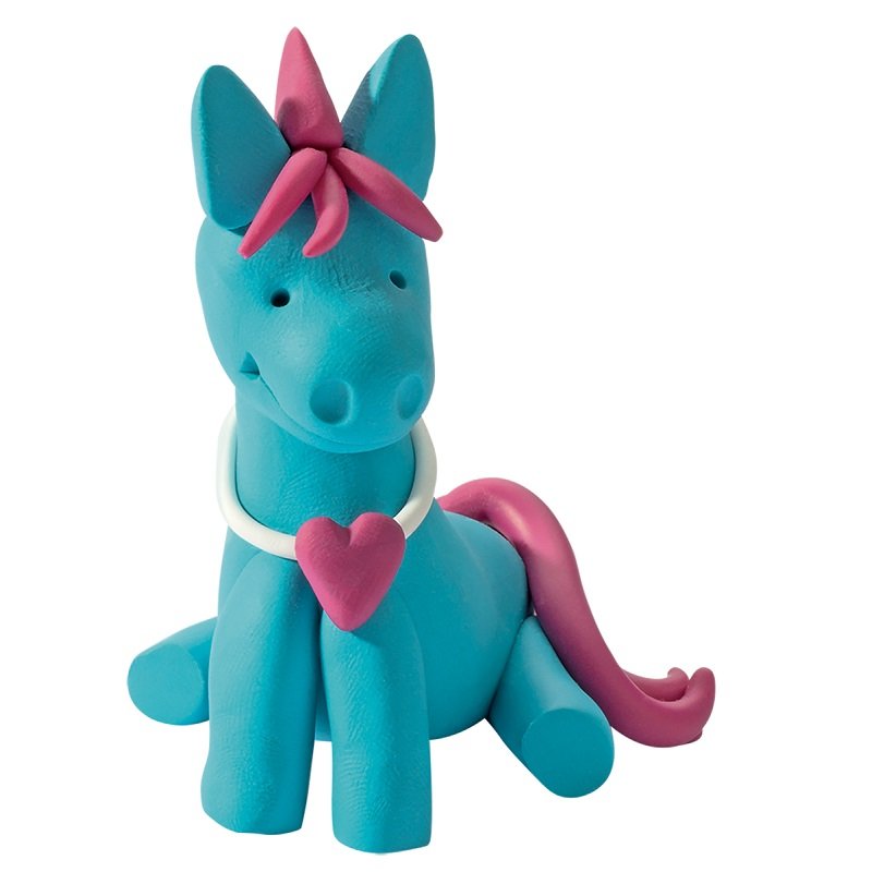 FIMO Kids Form & Play Modelovacia sada poníky, 4x42 g