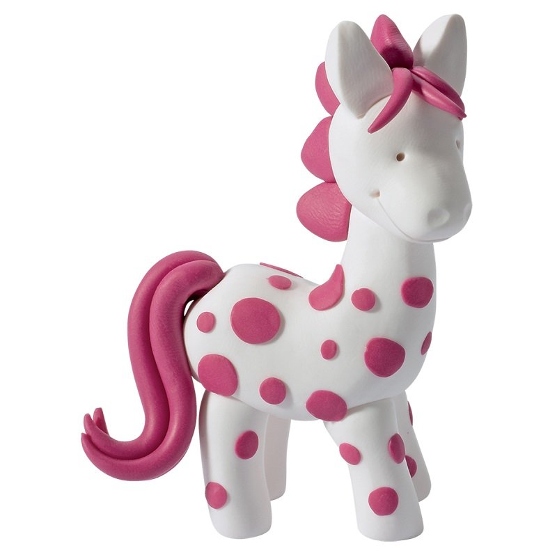 FIMO Kids Form & Play Modelovacia sada poníky, 4x42 g