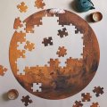Chronicle Books Podlahové maxipuzzle Mars, 100 ks