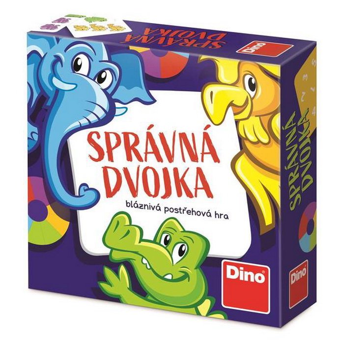 Dino Správna dvojka, postrehová cestovná hra