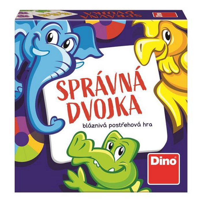 Dino Správna dvojka, postrehová cestovná hra