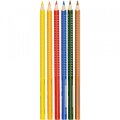 Faber Castell Akvarelové pastelky GRIP, 6 ks