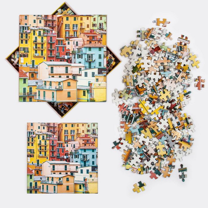 Galison Puzzle Pozdrav z Cinque Terre, 500 ks