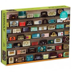 Galison Puzzle Vintage rádia, 1000 ks