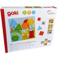 Goki Hra s kockou Geometrické tvary 4v1