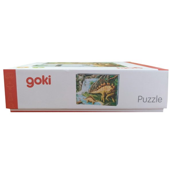 Goki Kubus Dinosaury, 4x3