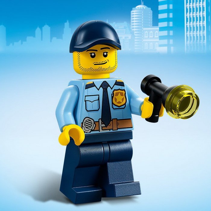 Lego City 60312 Policajné auto, 94 ks