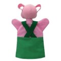 Maňuška klasická Prasiatko zelené, 26 cm