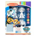 Melissa & Doug - Figúrky na vymaľovanie - Labková patrola, 3 ks