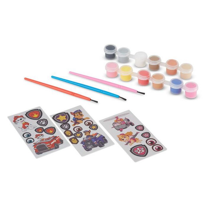 Melissa & Doug - Figúrky na vymaľovanie - Labková patrola, 3 ks