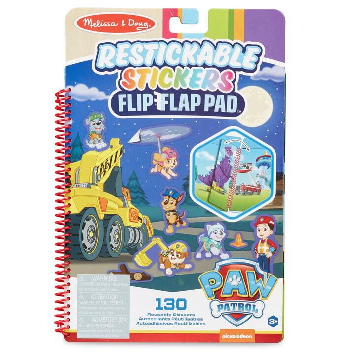 Melissa & Doug - Kniha s adhéznymi samolepkami LP Posledná misia, 130+