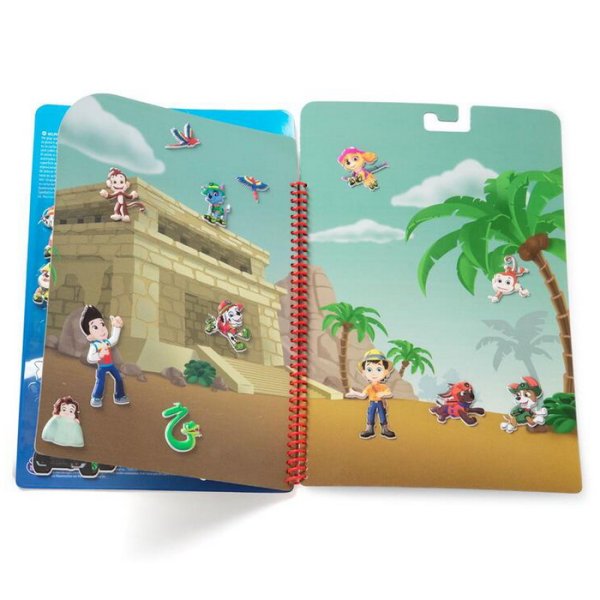 Melissa & Doug - Kniha s puffy samolepkami - LP Džungľa