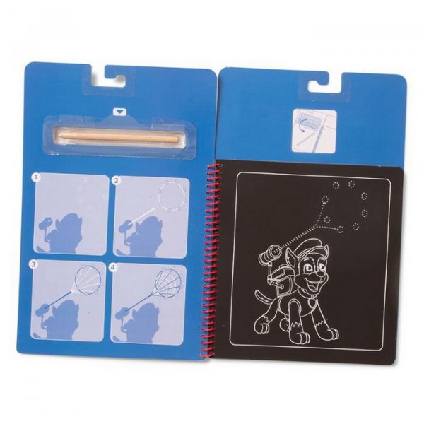 Melissa & Doug - Vyškrábavacie obrázky - LP Chase