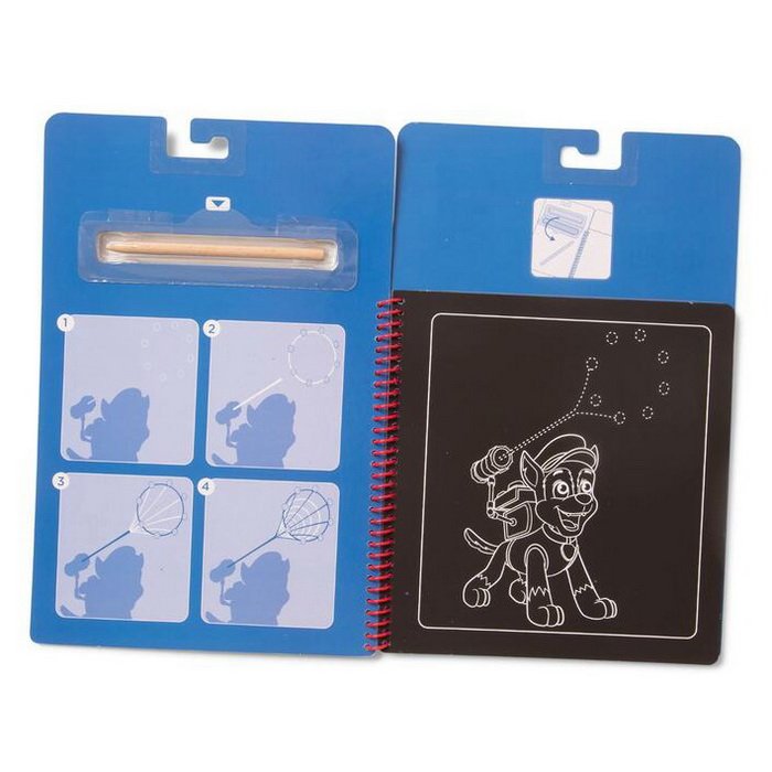 Melissa & Doug - Vyškrábavacie obrázky - LP Chase