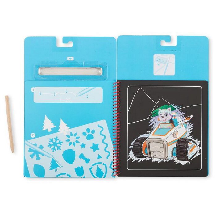 Melissa & Doug - Vyškrábavacie obrázky - LP Skye