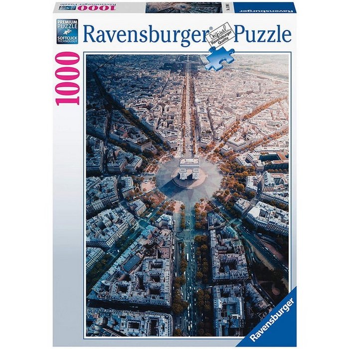 Ravensburger Puzzle Paríž, 1000 dielikov