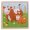 Bigjigs Toys Drevené puzzle Kravička s teliatkom, 16 dielikov