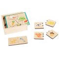 Small Foot Puzzle Čím sa živia