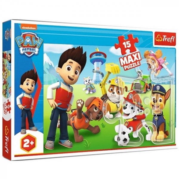 Trefl Puzzle Labková patrola, 15 dielikov