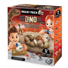 Buki Vykopávky dinosaurích vajec, 12 ks v balení