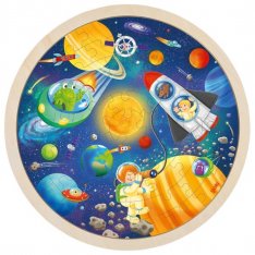 Goki Puzzle Vesmír ∅ 30 cm, 57 dielikov
