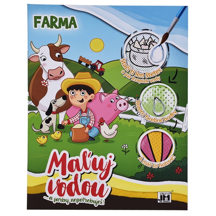 Maľovanie vodou - Farma