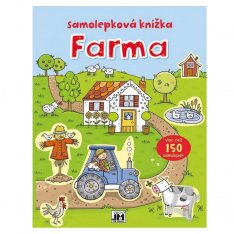 Samolepková knižka - Farma, 150+ ks