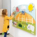 FARM Senzorická tabuľa Farma, 130 x 79 cm