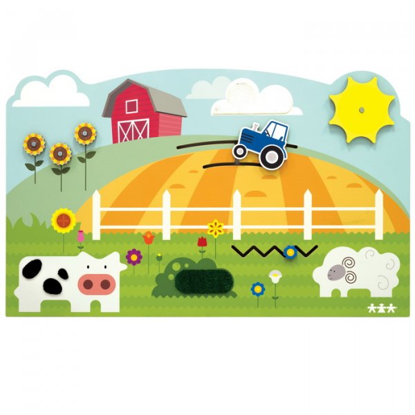 FARM Senzorická tabuľa Farma, 130 x 79 cm