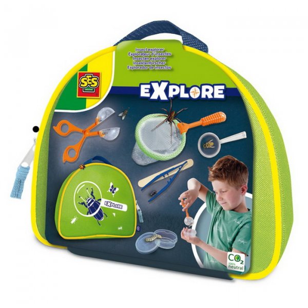 SES Creative Explore Skúmanie hmyzu v batôžku, 7 nástrojov