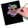 Ses Creative L.O.L. Vyškrabávacie obrázky, 5 obrázkov