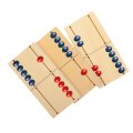 Školské domino Počítame do desať, 36 kariet
