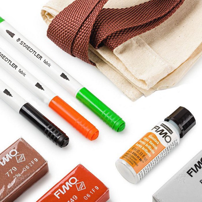 Staedtler Sada na ozdobenie plátenej tašky Wanderlust