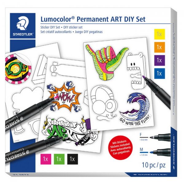 Staedtler Sada na vymaľovanie nálepiek