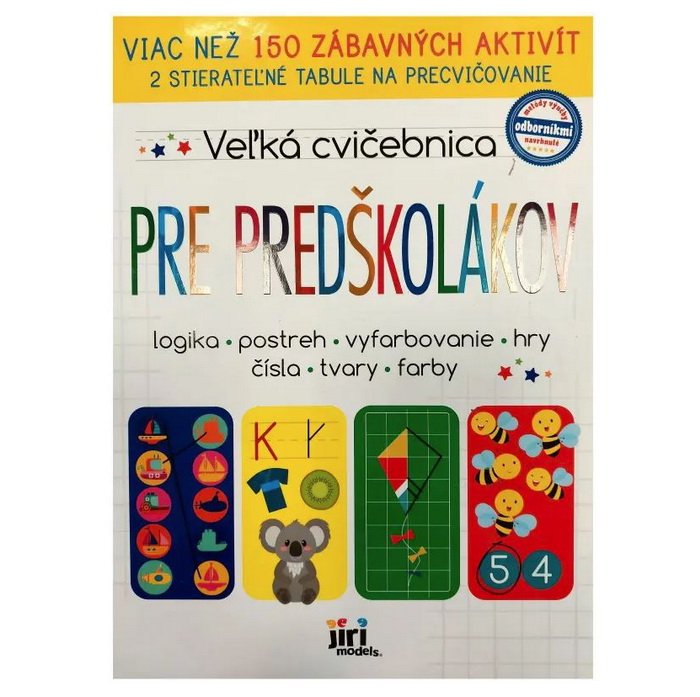 Veľká cvičebnica pre predškolákov, 150 aktivít