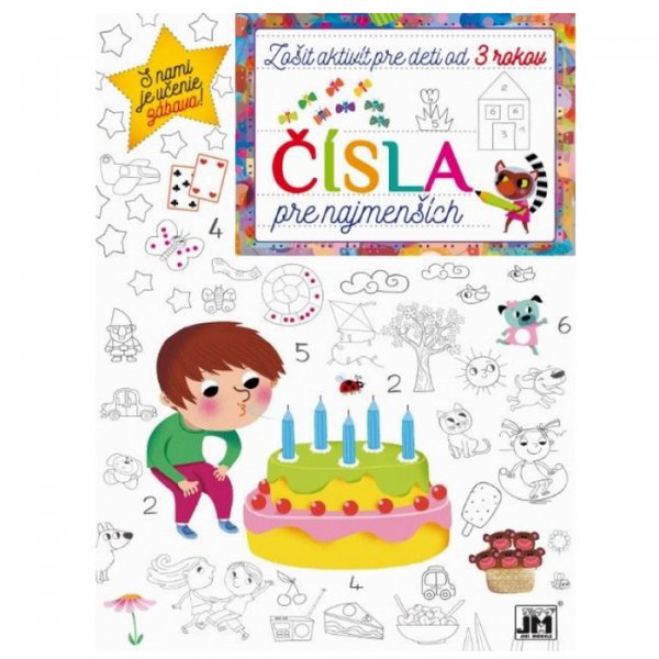 Zošit aktivít - Čísla pre najmenších, 3+