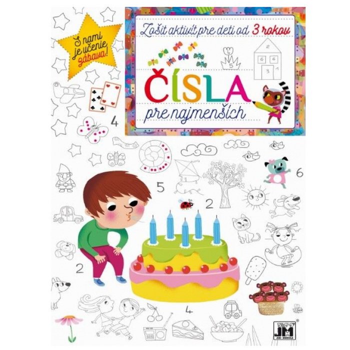 Zošit aktivít - Čísla pre najmenších, 3+