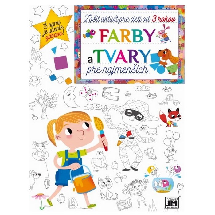 Zošit aktivít - Farby a tvary pre najmenších