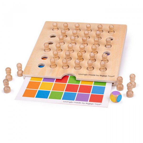 Bigjigs Toys Pamäťová hra Rozpoznávanie farieb
