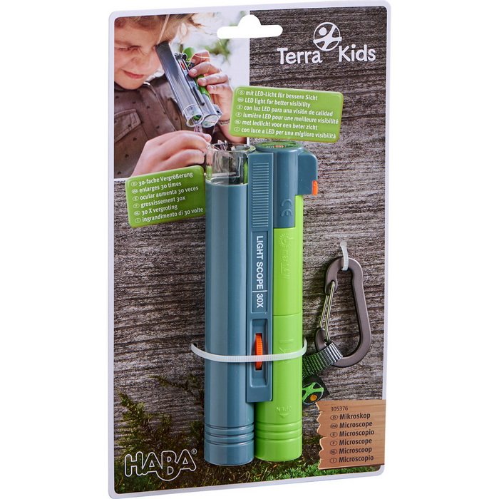 HABA Terra Kids Prenosný mikroskop