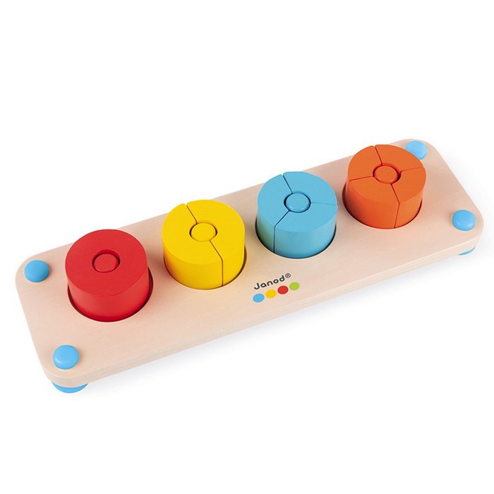 Janod Zlomky na doske - séria Montessori