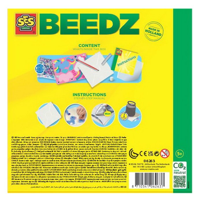 Ses Creative Zažehľovacie korálky Jednorožci, 1800 ks